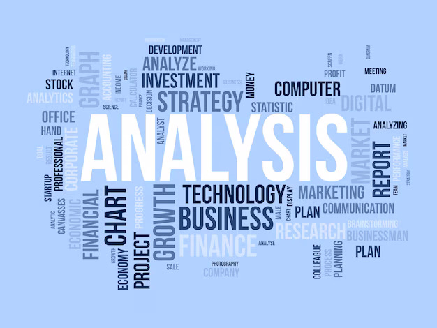 Business team analyzing data